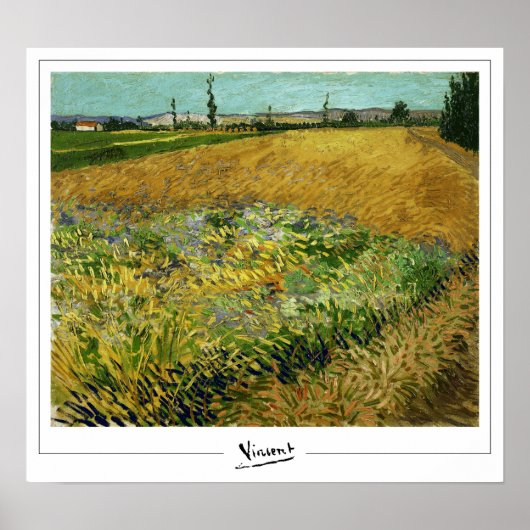 Vincent Van Gogh Zedign Art Poster #4 (Vorne)