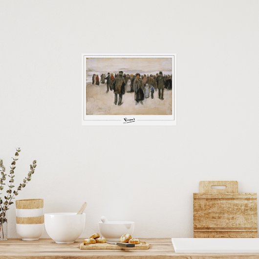 Vincent Van Gogh Zedign Art Poster #450-3 (Küche)