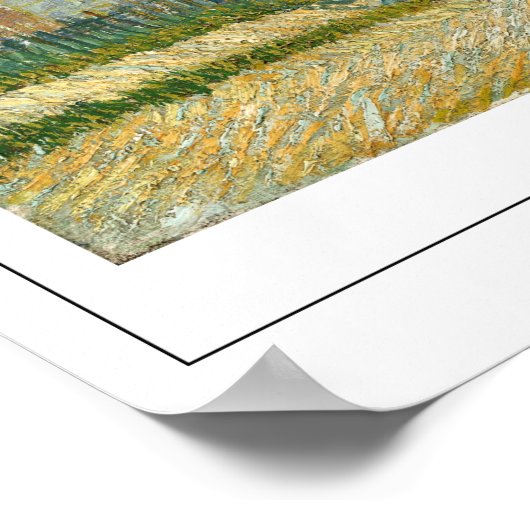 Vincent Van Gogh Zedign Art Poster #46 (Ecke)