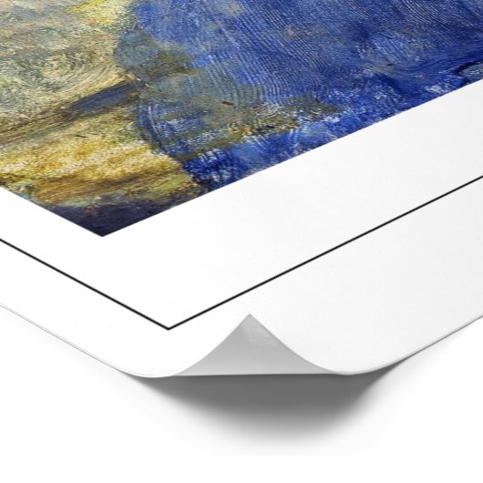 Vincent Van Gogh Zedign Art Poster #49 (Ecke)