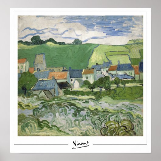 Vincent Van Gogh Zedign Art Poster #4-3 (Vorne)