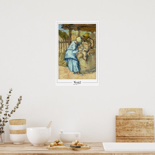Vincent Van Gogh Zedign Art Poster #54-2 (Küche)