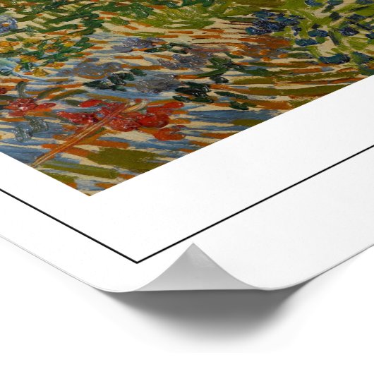 Vincent Van Gogh Zedign Art Poster #6-2 (Ecke)