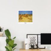 Vincent Van Gogh Zedign Art Poster #7-3 (Heimbüro)