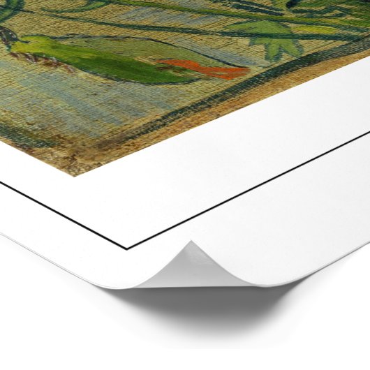 Vincent Van Gogh Zedign Art Poster #8-2 (Ecke)