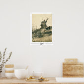 Vincent Van Gogh Zedign Art Poster #9-2 (Küche)