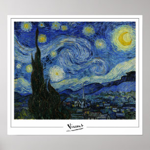 Vincent Van Gogh Zedign Kunstposter #17-3 Poster