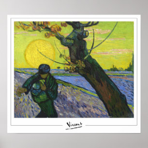 Vincent Van Gogh Zedign Kunstposter #18-3 Poster
