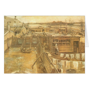 Vincent van Gogh - Zimmerei und Wäscherei
