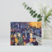 Vincent Van Gogh - Zuschauer in der Arena Postkarte (Stehend Vorderseite)