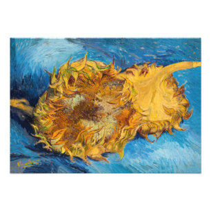 Vincent van Gogh - Zwei abgeschnittene Sonnenblume Fotodruck