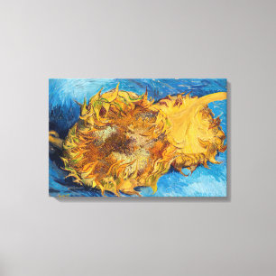 Vincent van Gogh - Zwei abgeschnittene Sonnenblume Leinwanddruck