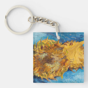 Vincent van Gogh - Zwei abgeschnittene Sonnenblume Schlüsselanhänger