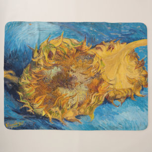 Vincent van Gogh - Zwei abgeschnittene Sonnenblume Sherpadecke