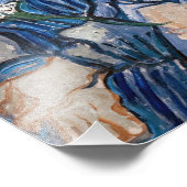 Vincent van Gogh - Zwei kleine Mädchen Fotodruck (Ecke)