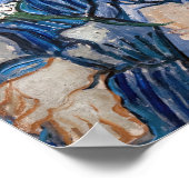 Vincent van Gogh - Zwei kleine Mädchen Poster (Ecke)