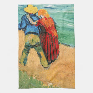 Vincent van Gogh - Zwei Liebende Geschirrtuch