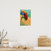 Vincent van Gogh - Zwei Liebhaber Poster (Küche)