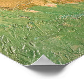 Vincent van Gogh - Zwei Liebhaber Poster (Ecke)