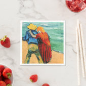 Vincent van Gogh - Zwei Liebhaber Serviette (Beispiel)