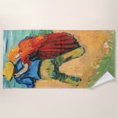 Vincent van Gogh - Zwei Liebhaber Strandtuch (Vorderseite)