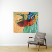 Vincent van Gogh - Zwei Liebhaber Wandteppich (Beispiel (Horizontal))