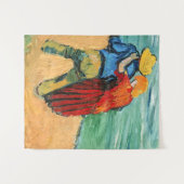 Vincent van Gogh - Zwei Liebhaber Wandteppich (Vorderseite (Horizontal))