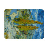 Vincent Van Gogh, zwei Poplars in den Alpen Magnet (Horizontal)
