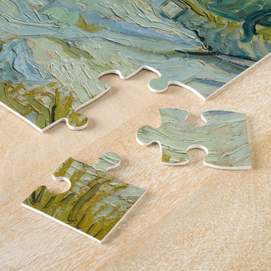 Vincent Van Gogh, zwei Poplars in den Alpen Puzzle (Seite)