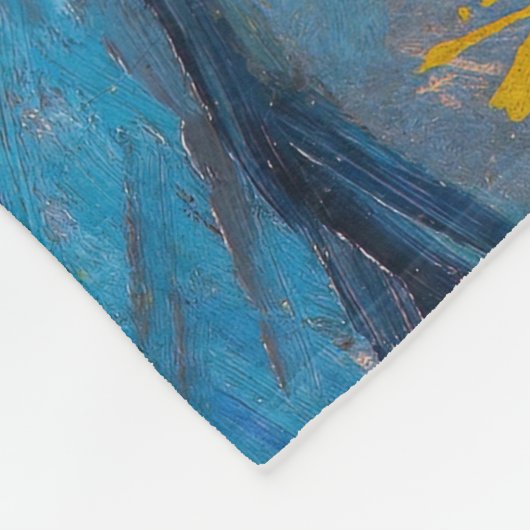 Vincent van Gogh - Zwei Schnittblumen Fleecedecke (Ecke)