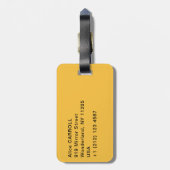 Vincent van Gogh - Zwei Schnittblumen Gepäckanhänger (Rückseite vertikal)