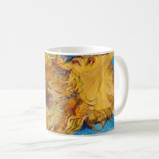 Vincent van Gogh - Zwei Schnittblumen Kaffeetasse (VorderseiteRechts)
