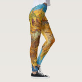 Vincent van Gogh - Zwei Schnittblumen Leggings (Rechts)