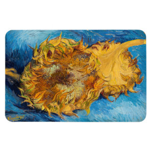 Vincent van Gogh - Zwei Schnittblumen Magnet