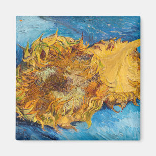 Vincent van Gogh - Zwei Schnittblumen Magnet