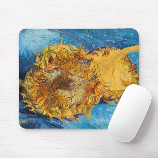 Vincent van Gogh - Zwei Schnittblumen Mousepad (Mit Mouse)