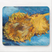Vincent van Gogh - Zwei Schnittblumen Mousepad (Vorne)