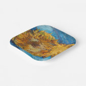 Vincent van Gogh - Zwei Schnittblumen Pappteller (Gewinkelt)