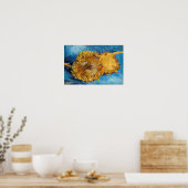 Vincent van Gogh - Zwei Schnittblumen Poster (Küche)