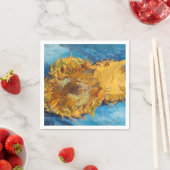 Vincent van Gogh - Zwei Schnittblumen Serviette (Beispiel)