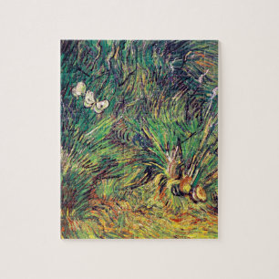 Vincent Van Gogh - Zwei weiße Schmetterlinge Fine Puzzle