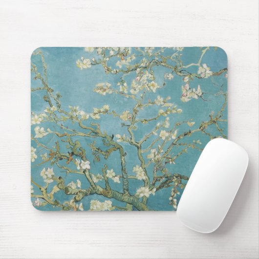 Vincent Van Gogh Zweige von Mandelbaum Mousepad (Mit Mouse)