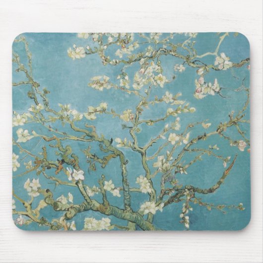 Vincent Van Gogh Zweige von Mandelbaum Mousepad (Vorne)
