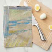 Vincent van Gogh - Zweigstelle Almond im Glas Geschirrtuch (Viertel Falte)