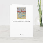 Vincent van Gogh - Zweigstelle Almond im Glas Karte (Rückseite)