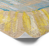 Vincent van Gogh - Zweigstelle Almond im Glas Poster (Ecke)