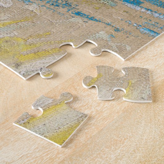 Vincent van Gogh - Zweigstelle Almond im Glas Puzzle (Seite)