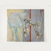 Vincent van Gogh - Zweigstelle Almond im Glas Wandteppich (Vorderseite (Horizontal))