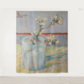 Vincent van Gogh - Zweigstelle Almond im Glas Wandteppich (Vorderseite)