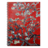 Vincent van Gogh Zweigstellen mit Almond Blossom R Notizblock (Vorderseite)